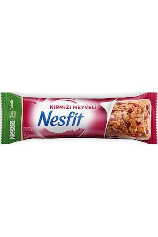 Nesfıt Kırmızı Meyveli Tam Tahıllı Bar16x23,5g