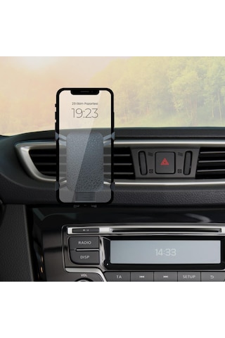 Araç İçi Havalandırma Gravity Örümcek Telefon Tutucu Tutacağı 1-black
