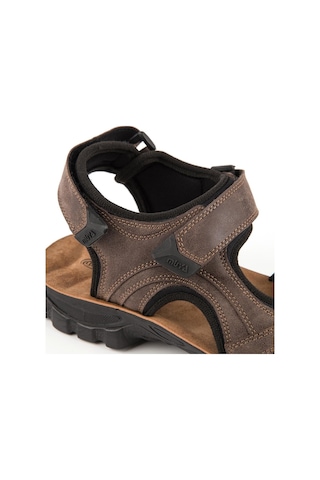 Muya Taurus Anatomik Erkek Sandalet Kahverengi 41 Kahverengi
