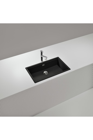 Schock - Lahti N100xl Onyx 70 Cm Tezgahaltı/tezgahüstü Granit Evye Diğer