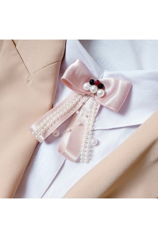 Lux Broş Taşlı Yaka Süsü,yaka Çiçeği,yaka Brosu,yaka Aksesuarı,kurdalesı 321 Beyaz