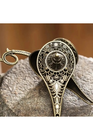 Tütsülük Osmanlı Tarzı Nostaljik Metal Döküm Buhurdanlık Dekoratif Sihirli Lamba Tasarımlı Tütsülük