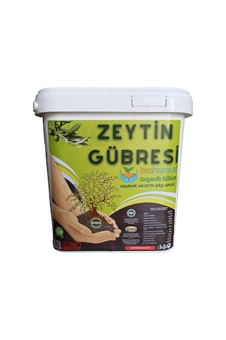 Biohumus Zeytin İçin, Organik Gübre, Organik Sertifikalı, Kök Geliştirici, Toprak Düzenleyici, Bitki Besleyici, 5 Diğer