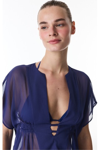 Penti Lacivert Basic Kaftan Nv57