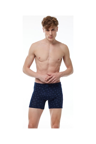 Malabadi Erkek Desenli 8 Li Premium Collection Modal Uzun Boxer 8m250 Renkli