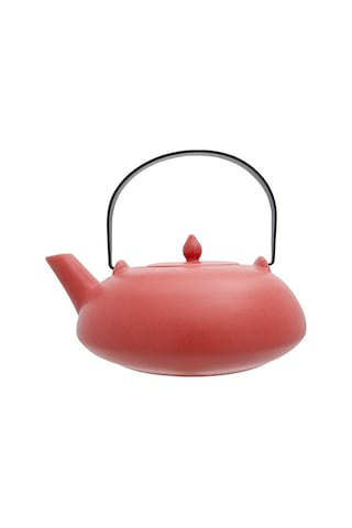 Porland Chai Kapaklı Demlik 700 CC Kırmızı