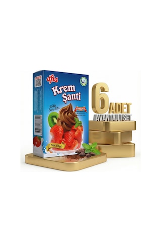 Afia Kakaolu Krem Şanti 6x150 Gr