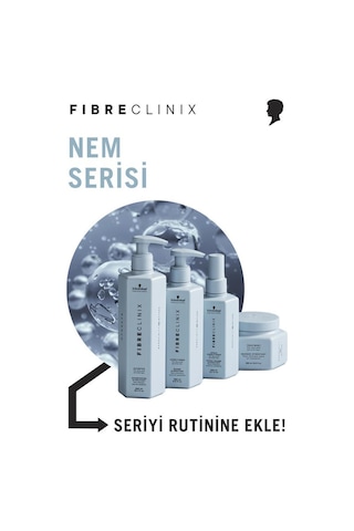 Fibre Clinix Nemlendirici Saç Bakım Kremi 250ml Kuru Ve Cansız Saçlar
