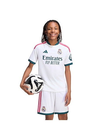 Adidas Real Madrid 26/27 İç Saha Forması Çocuk Futbol Forması Kc3993 Beyaz