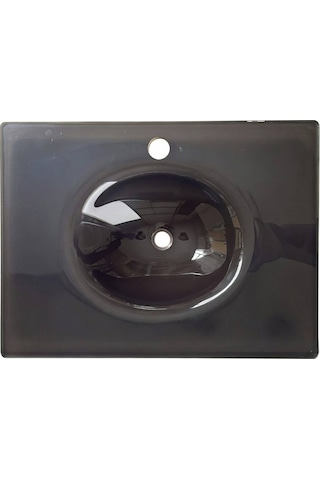 Brezza - Antrasit 58 81 Cam Lavabo - 55011297- Antrasit