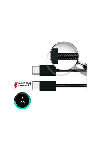 Tecno Camon 40 Pro 5g Uyumlu Süper Hızlı Pd Type-c To Type-c Ve 45w Şarj Seti Mt-a1745