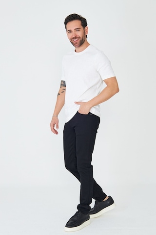 Siyah Spor Erkek Gabardin Pantolon