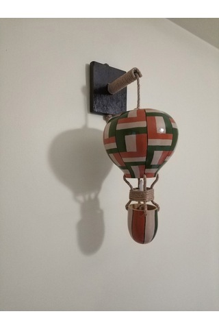 Dekoratif Hediyelik Led Işıklı Pilli Uçan Balon