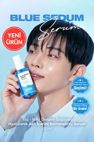 Dashu Blue Sedum Yağ ve Nem Dengesi Sağlayan Hyalüronik Asit İçerikli Nemlendirici Serum 65 ML