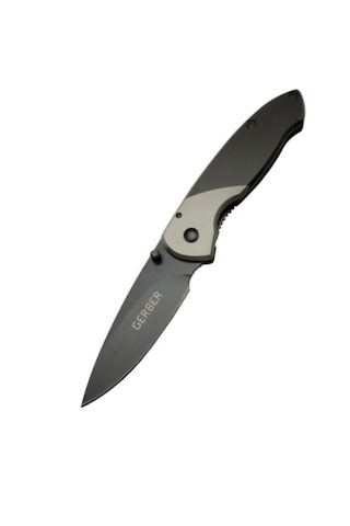 Gerber Mini Cep Kamp Çakısı Siyah - Gri
