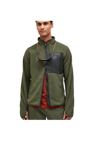 Peak Performance Peak Performance Pile Zip Erkek Yeşil Fleece 30109 Çok Renkli