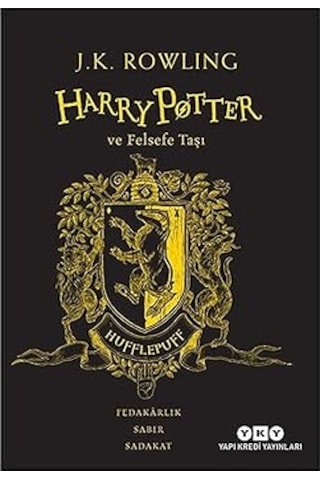 Harry Potter Ve Felsefe Taşı 20. Yıl Hufflepuff Özel Baskısı + 1 Kitap Set