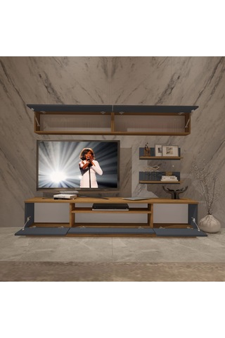 Decoraktiv Trendstyle 5 Mdf Tv Ünitesi Tv Sehpası Pera - Antrasit