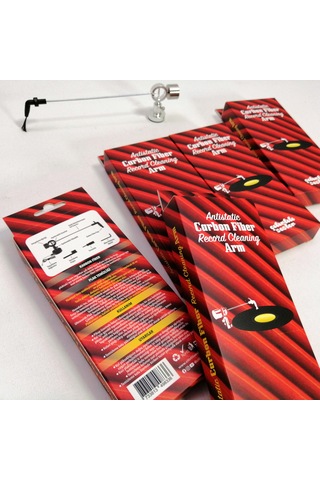 Çıtırtılı Sesler Karbon Fiber Plak Temizleme Kolu