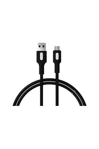 Coral Micro Usb Hızlı Şarj Kablosu Siyah + Beyaz/siyah Uç 150 Cm