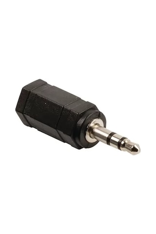 Valueline Ses Adaptörü 3,5 Mm Erkek 2,5 Mm Kalın Siyah