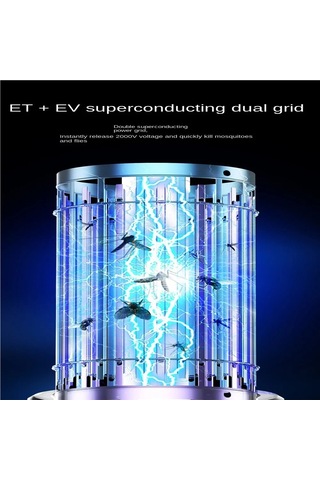 Jialan Şarj Edilebilir Sivrisinek Lamba Flycatcher Böcek