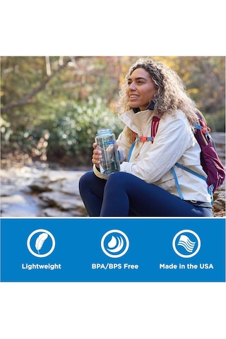 Nalgene Wh Sustain Ametist İçecek Şişesi, 1 L Çok Renkli
