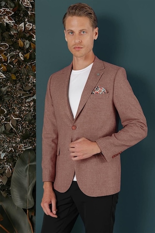 Efor C 656 Slim Fit Gül Kurusu Spor Ceket Gülkurusu