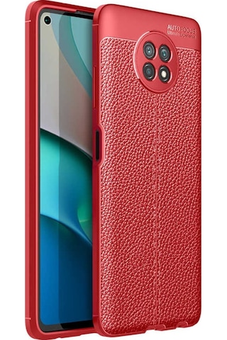 Xiaomi Redmi Note 9 5G Kilif Deri Tarzi Niss Silikon Case 391792883