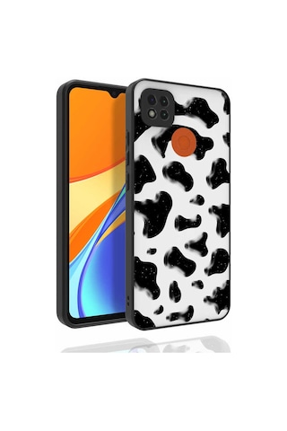 Nourthkiingdom Redmi 9c Kılıf Desenli Kamera Korumalı Parlak Nrtk Nora Kapak - No3 NO3