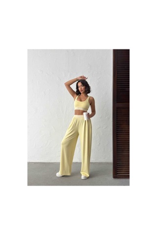 Tenfısı Woman Wear İkili Modal Takım Sarı - 887306281 Sarı