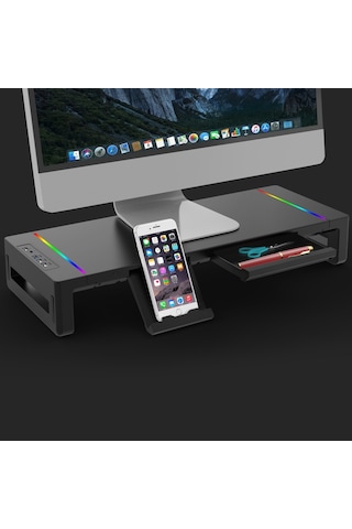 Deskmate X40 Monitör Standı Rgb