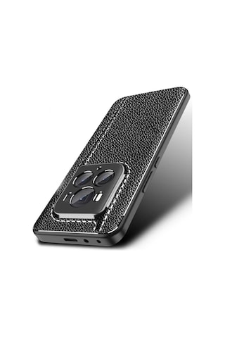 Prolysus Honor Magic6 Pro Kılıf Deri Desenli En Kaliteli Silikon Kılıf