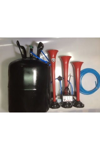 Havalı Korna Hava Tüpü ve 5 M Polyamid Hortum