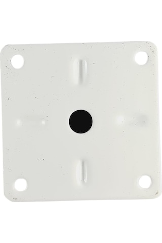 40 Lık 20 Cm Beyaz Metal Yuvarlak Ayak 4 Adet