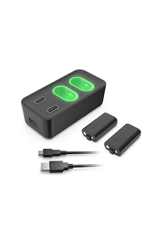 Comse TYX0665 Xbox One S X Series S X Batarya Şarj Dock Stand + 2 Adet 800 Mah