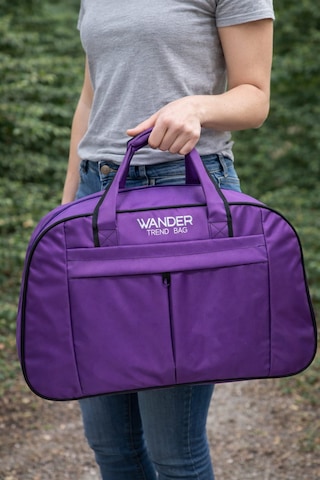 Wander Trend Bag Büyük Boy Mor Seyahat Çantası Mor