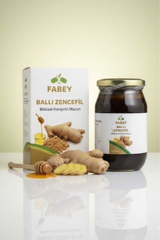 Esfabey Ballı Zencefilli Bitkisel Karışımlı Macun 420gr