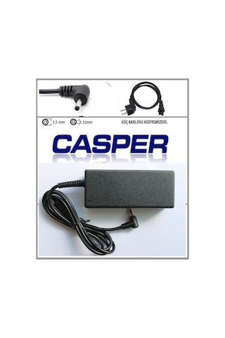 Casper Uyumlu Nb C350. C350.5005-4C00E Laptop Şarj Aleti Adaptör Casper Uyumlu Nb C350. C350.5005-4C00E Laptop Şarj Aleti Adaptör