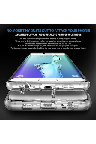 Ringke Fusion Galaxy S6 Edge Plus İle Uyumlu Kılıf Smoke Black