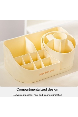 Tongxida Bosphorusboutique Xn Sones Saklama Ruj, Beyaz Masaüstü Makyaj Kutusu, Model Masaüstü Kozmetik Kovası, Kombine Fırças Diğer