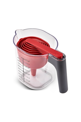 Aryıldız Dailytools Ölçü Kabı Ve Ölçü Kaşık Seti Renkli