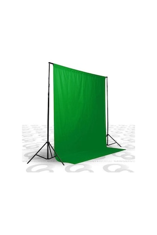 Greenbox Chromakey Green Screen Greenbox Yeşil Fon Perde 3 X 6 Mt