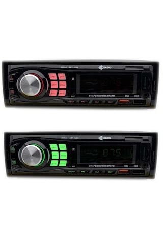 Hei Abt 4380 Usb Sd Aux Bluetooth Radio Renkli Ekran Oto Teyp
