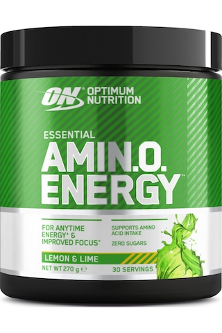 Amino Energy Limon & Lime 270g 30 Servis Limon - Misket Limonu
