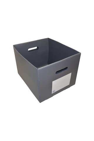 Temel Arşiv Kolisi 5'li Klasör Kapasiteli Gri 5 Adet