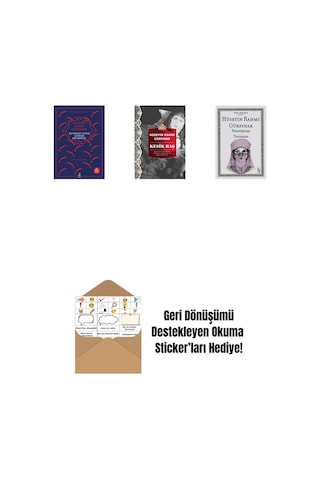 Kuyruklu Yıldız Altında Bir İzdivaç + Kesik Baş Günümüz Türkçesiyle + Nimetşinas - Toraman + Okuma Sticker'ları