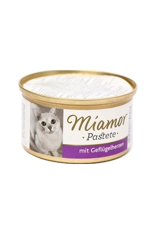 Miamor Pastete Yürekli Konserve Yetişkin Kedi Maması 85 G