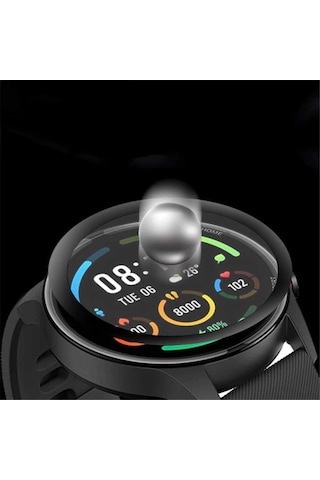 Kilifone - Xiaomi Mi Watch Uyumlu - Ekran Koruyucu Pmma Pet Saat Ekran Koruyucu - Şeffaf