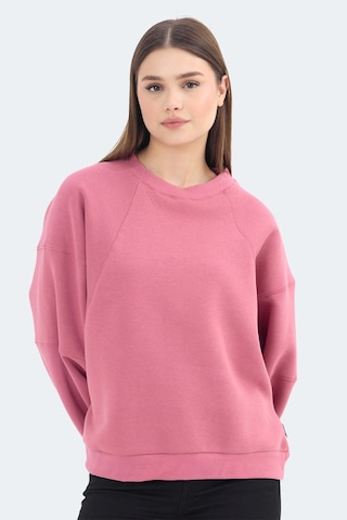 Slazenger Vıa 2 Li Set Kadın Sweatshırt Petrol - Gül